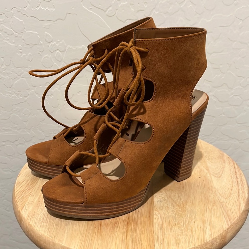 Forever 21 Tan Heels